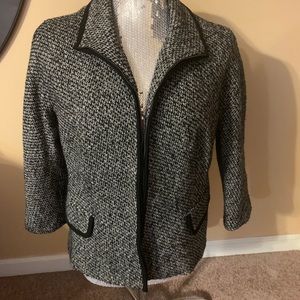 Lafayette 148 tweed blazer